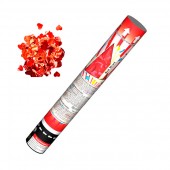 Пневмохлопушка 30 см, сердечки - Купить конфетти в Сургуте | серпантин - хлопушки