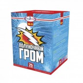 Полуночный гром 25 х 0,8" - Салюты и фейерверки на 25 залпов купить в Сургуте