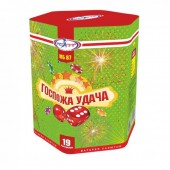 Госпожа удача 19 х 1,2" - Салюты и фейерверки на 19 залпов в Сургуте