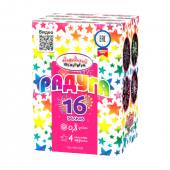 Народный Радуга 16 х 0,8" арт. НФ7018 - Салюты и фейерверки на 16 залпов купить в Сургуте