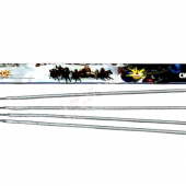 Свеча бенгальская 65 см (4шт) Новогодние желтые СБ4650 - Бенгальские огни 650 мм - 65 см бенгальские свечи в Сургуте